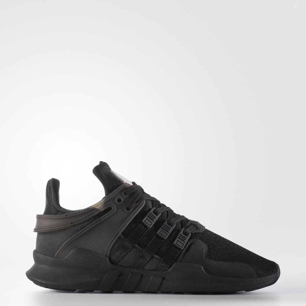 Adidas Eqt Support Adv - Originals για κοριτσια - Μαυρα/Μαυρα/Ασπρα,Μέγεθος: EU 27 – 39 1/3 (581SRPX